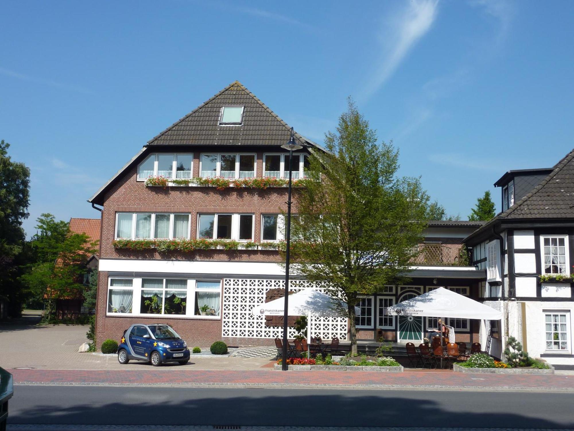 Akzent Hotel Zur Wasserburg - Hotel Garni Bed & Breakfast Harpstedt Exterior foto
